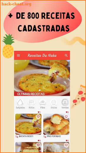 Receitas da Naka screenshot