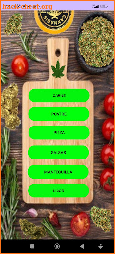 RECETA CANNABIS screenshot