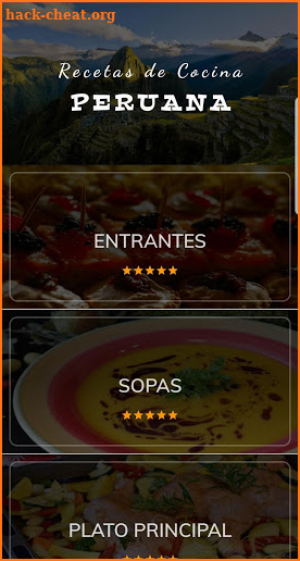 Receta Cocina Peruana screenshot