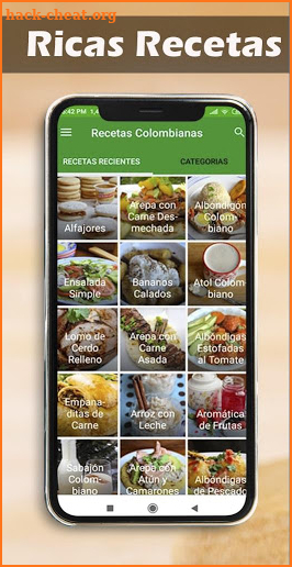 Recetas Colombianas: Comidas, Postres y Más screenshot