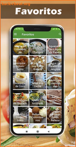 Recetas Colombianas: Comidas, Postres y Más screenshot