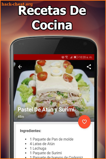 Recetas De Cocina Casera Fácil Económica Y Rápidas screenshot