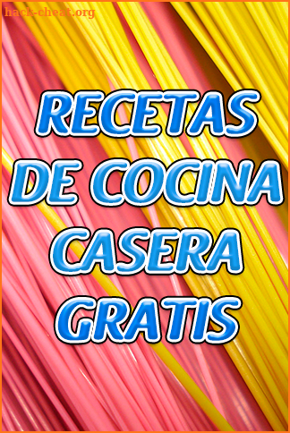 Recetas de Cocina Casera Gratis sin Internet screenshot