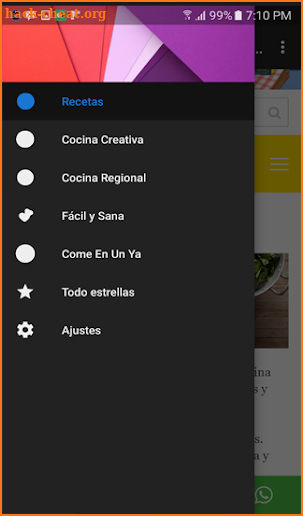 Recetas de Cocina Fácil screenshot