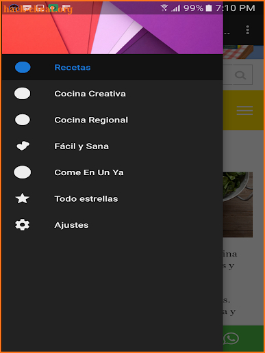 Recetas de Cocina Fácil screenshot