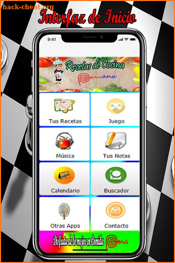 Recetas de cocina Peruana screenshot