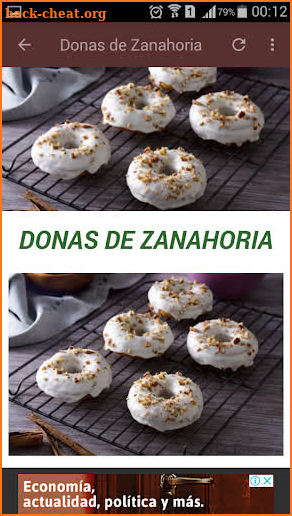 Recetas de Donas screenshot