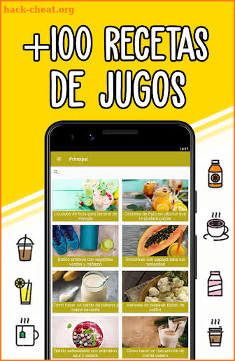 Recetas de Jugos y Batidos - Cócteles Fáciles screenshot