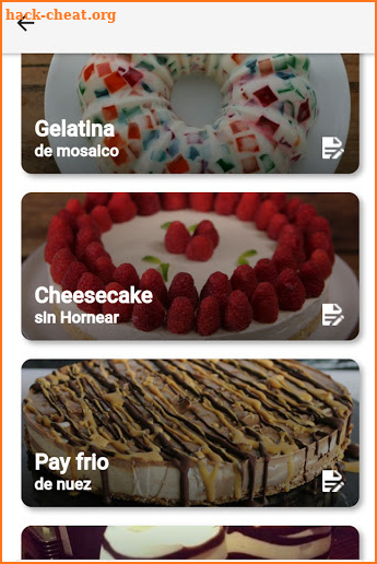 Recetas de postres faciles sin horno gratis 2021 screenshot