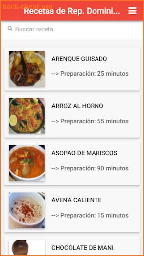 Recetas de República Dominicana screenshot