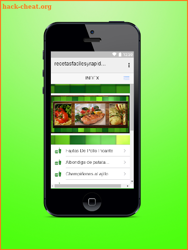 Recetas faciles y rapidas screenshot