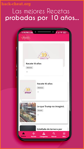 Recetas Itacate screenshot