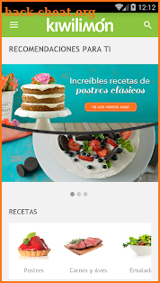 Recetas Kiwilimón screenshot