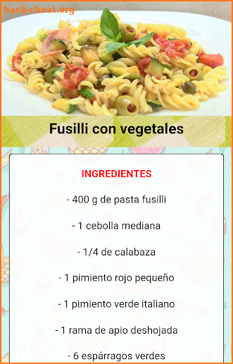 Recetas que funcionan screenshot