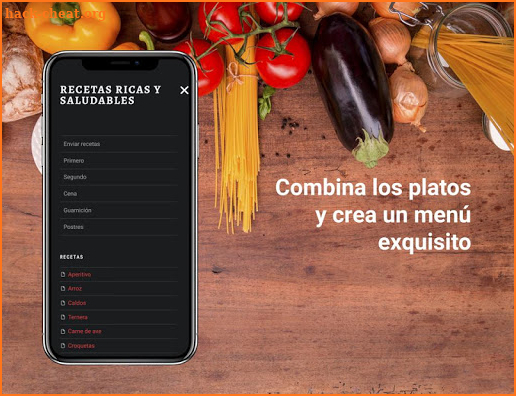 Recetas Ricas y Saludables screenshot