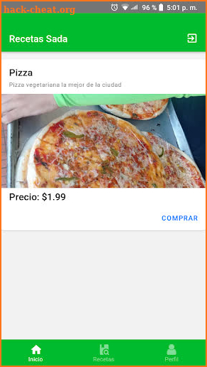 Recetas Saludables Sada screenshot