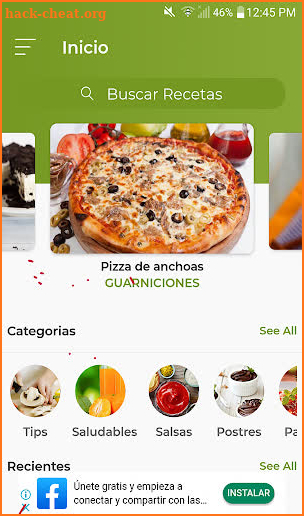 Recetas Veganas screenshot