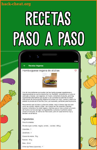 🥑 Recetas Veganas - Recetas de Cocina Fáciles screenshot
