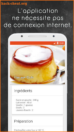 Recettes Desserts screenshot