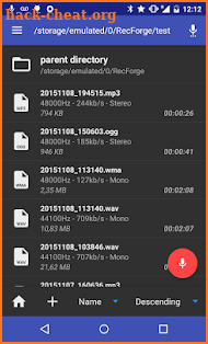 RecForge II Pro - Audio Recorder screenshot