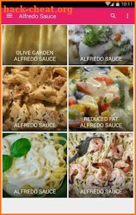 Recipe Alfredo Sauce 30+ screenshot