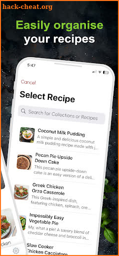 Recipe Organizer: Meal Planner screenshot