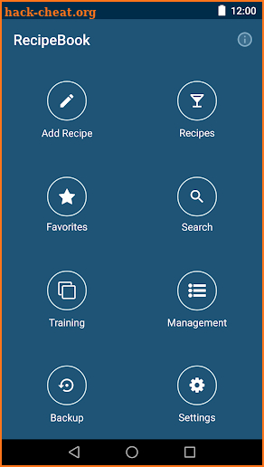 RecipeBook screenshot