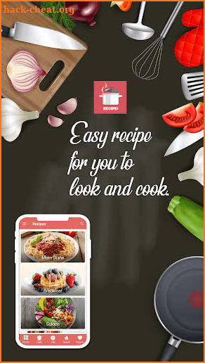 Recipes screenshot