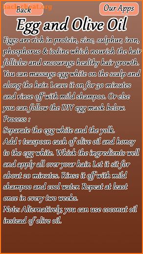 Recipes For Hair Growth 2018 screenshot