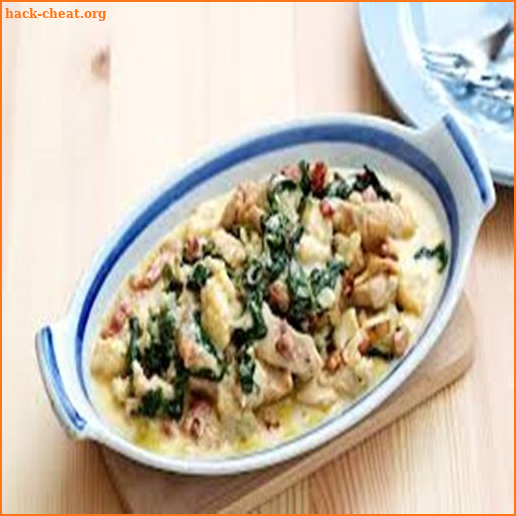 Recipes of Keto cauliflower chicken Alfredo screenshot