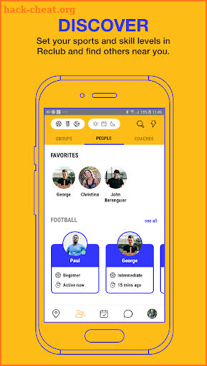 Reclub - Find others & play your favorite sport screenshot