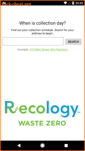 Recology screenshot