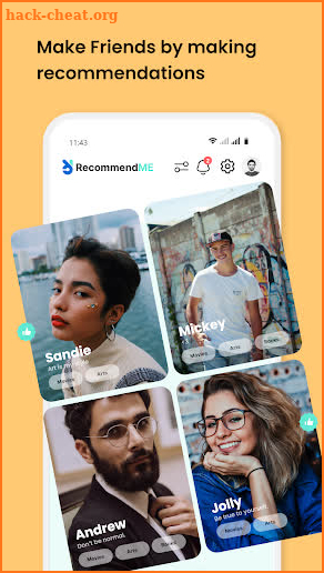 RecommendME - Meet New People screenshot