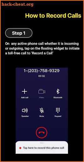 Record a Phone Call screenshot