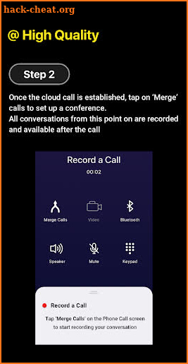 Record a Phone Call screenshot