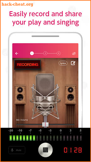 Record your music, sing - nana screenshot