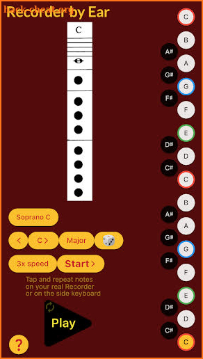 Recorder by Ear screenshot