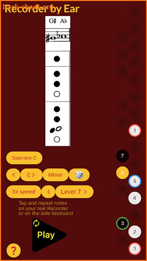 Recorder by Ear screenshot