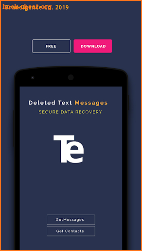 Recover All Deleted Text Messages - Secure data screenshot