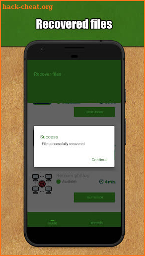 Recover Deleted Android Files In English screenshot