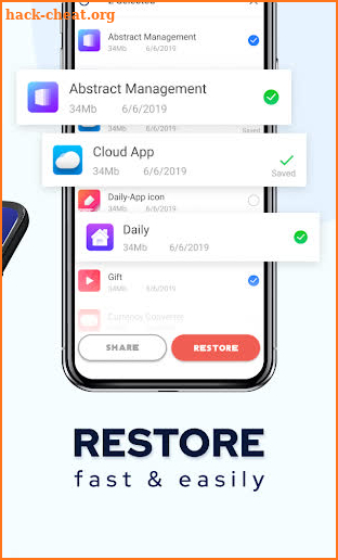 Recover Deleted Apps: App Backup & Backup Apk screenshot