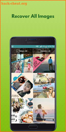 Recover Deleted Images screenshot