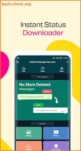 Recover Message screenshot