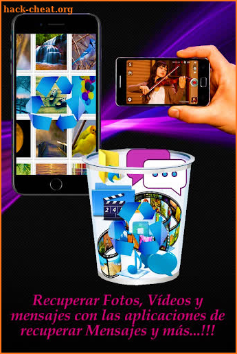 Recuperar Fotos, Vídeos y Archivos Borrados Guide screenshot