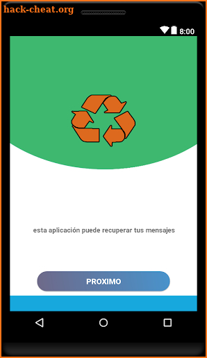 recuperar mensajes borrados : conversacione y sms screenshot