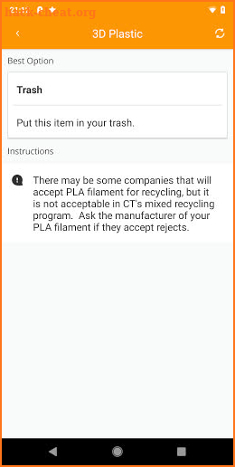 RecycleCT Wizard screenshot