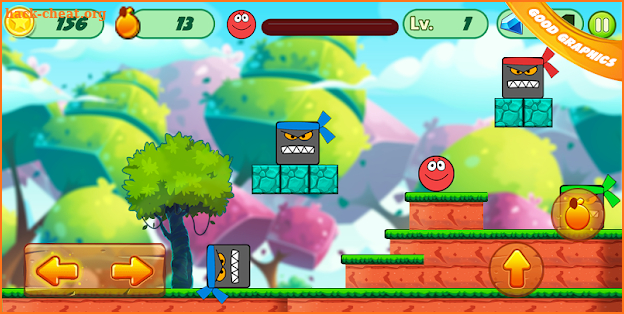 Red Adventure Ball _ Jumb Ball screenshot