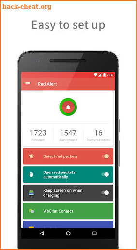Red Alert - 微信抢红包神器 screenshot