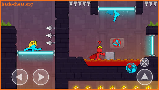 Red And Blue Stickman screenshot