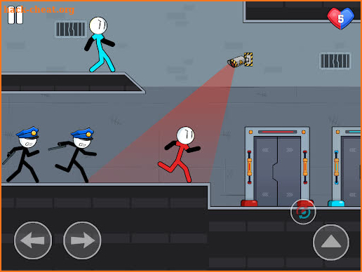 Red and Blue: Stickman Games screenshot